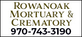 Rowanoak Mortuary and Crematory Sponsorship Banner